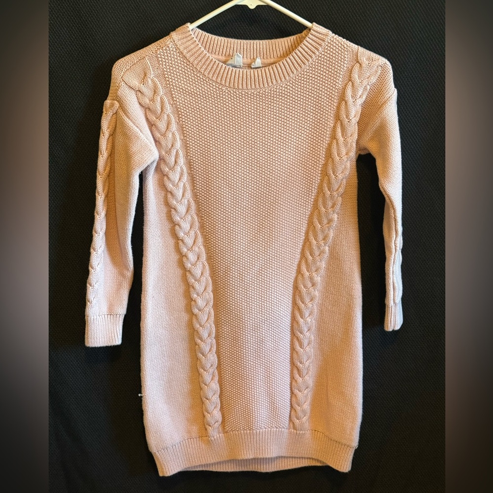GAP Women's Cable Knit Sweater - Soft Pink